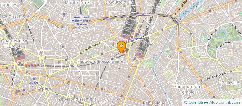 localisation de l'entreprise PANDORA PRODUCTIONS à PARIS