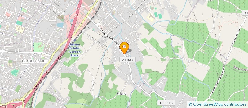 localisation de l'entreprise PANDORE à SAINTE-EULALIE