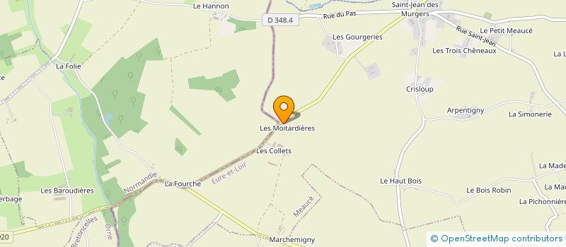localisation de l'entreprise PANDORE EDITIONS à MEAUCE