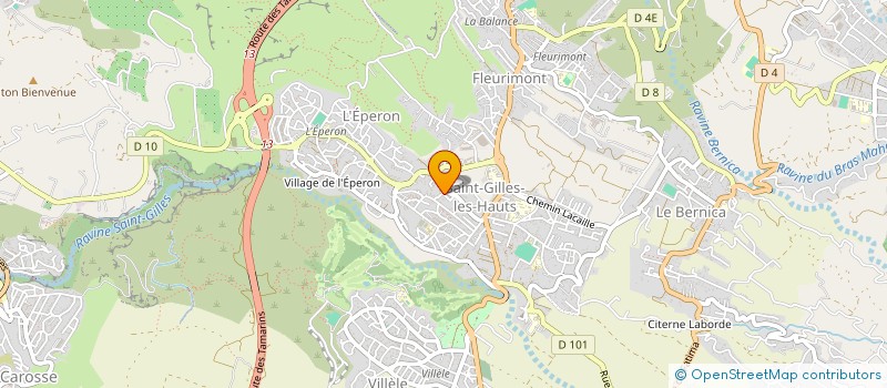 localisation de l'entreprise PANDOREBOX à SAINT-PAUL