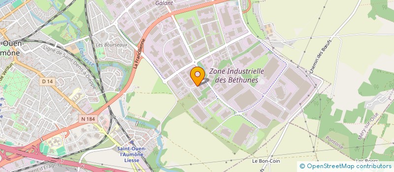 localisation de l'entreprise PANE ASCENSEUR à SAINT-OUEN-L'AUMONE