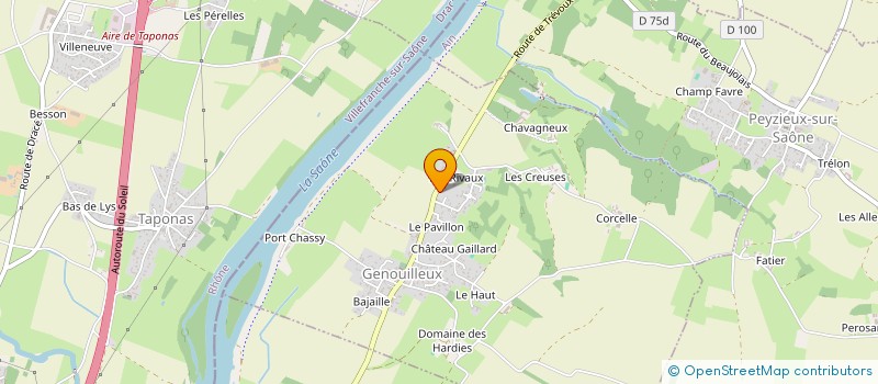 localisation de l'entreprise PANELAM  MONTCEAUX