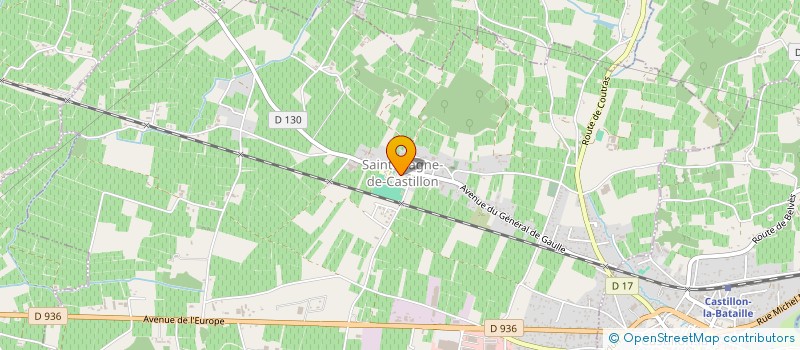 localisation de l'entreprise PANEM  SAINTE-TERRE