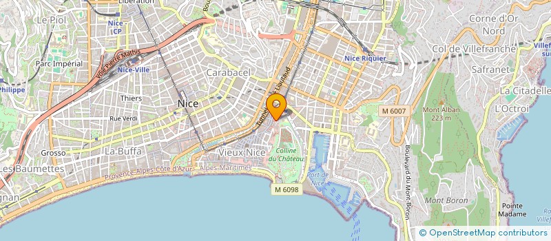 localisation de l'entreprise PANEM à NICE
