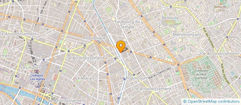 localisation de l'entreprise PANEM ET CIRCENSES  PARIS