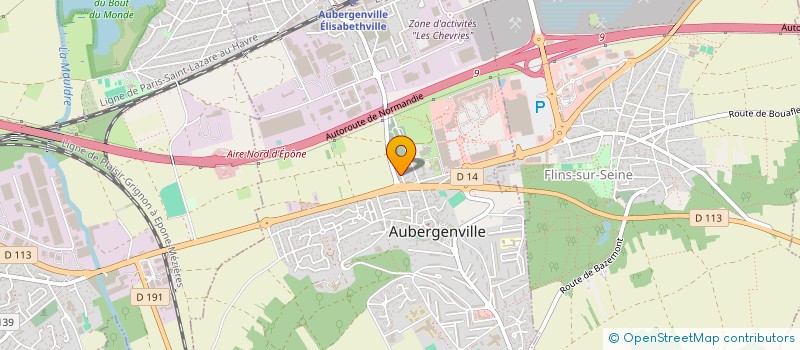 localisation de l'entreprise PANEMIS SERVICES à AUBERGENVILLE