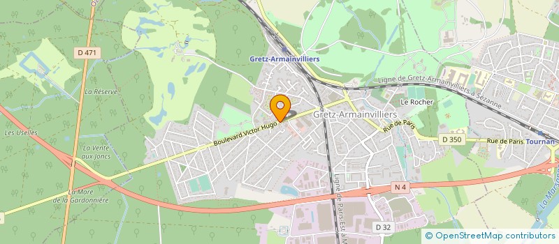 localisation de l'entreprise PANEOLE à GRETZ-ARMAINVILLIERS