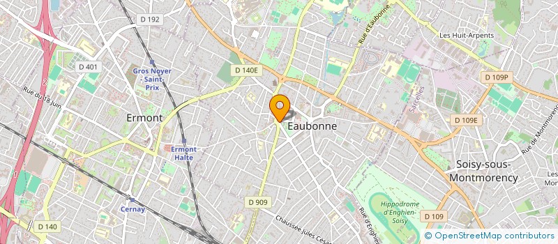 localisation de l'entreprise PANEREM à EAUBONNE