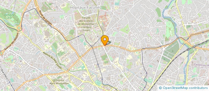 localisation de l'entreprise PANERIA à MONTPELLIER