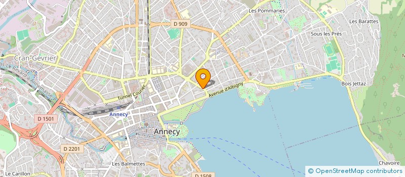 localisation de l'entreprise PANERO  VEYRIER-DU-LAC