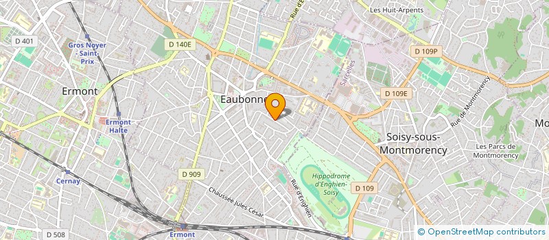 localisation de l'entreprise PANET RAYMOND à EAUBONNE