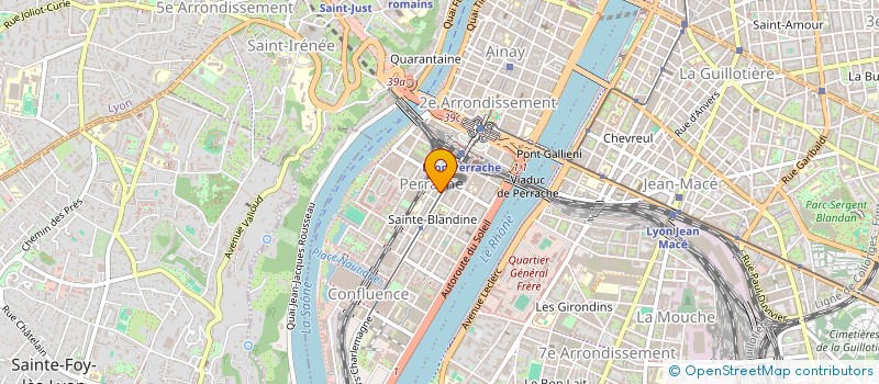 localisation de l'entreprise PANETERRA  LYON