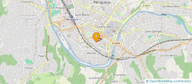localisation de l'entreprise PANG à PERIGUEUX