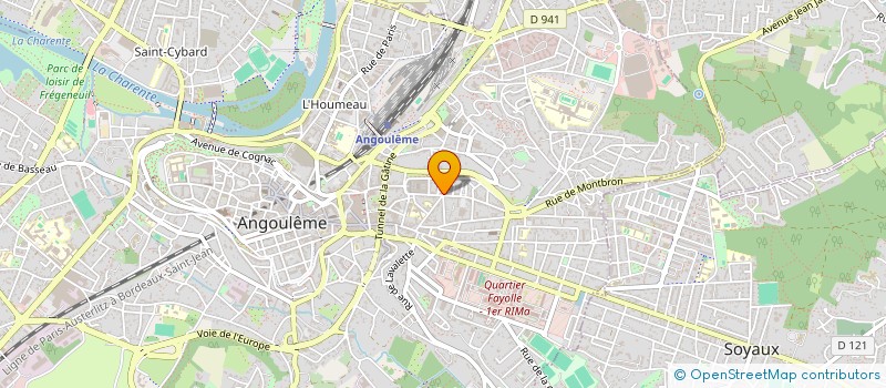 localisation de l'entreprise PANG P&W à ANGOULEME
