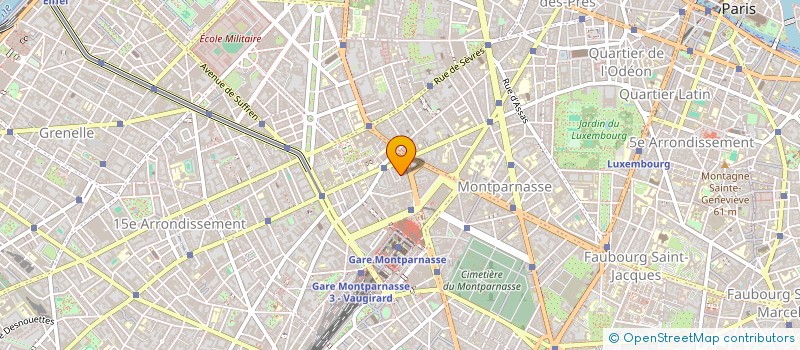 localisation de l'entreprise PANGEA WEB DIFFUSION à PARIS