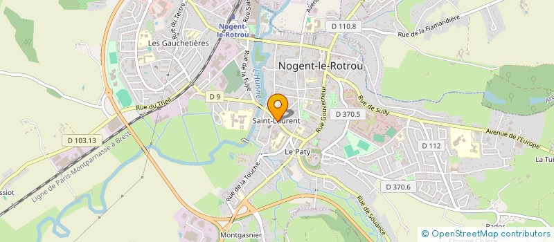 localisation de l'entreprise PANGIZ à NOGENT-LE-ROTROU