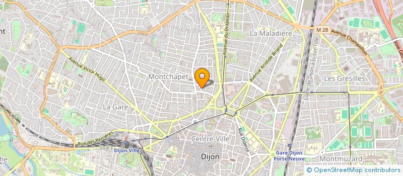 localisation de l'entreprise PANGLOSS RECORDS  DIJON