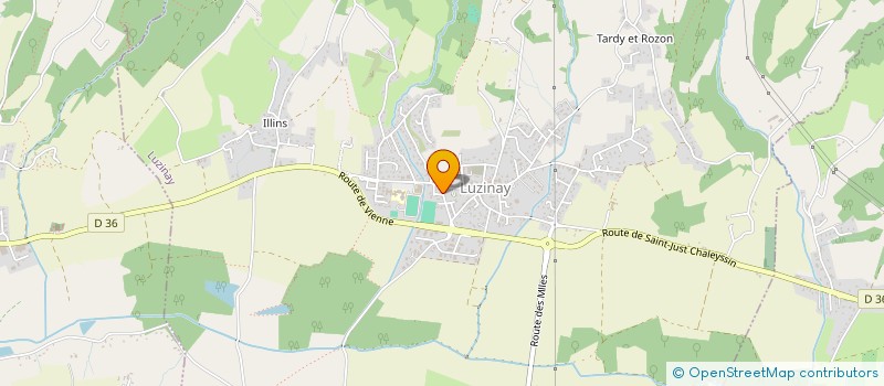 localisation de l'entreprise PANGO  LUZINAY