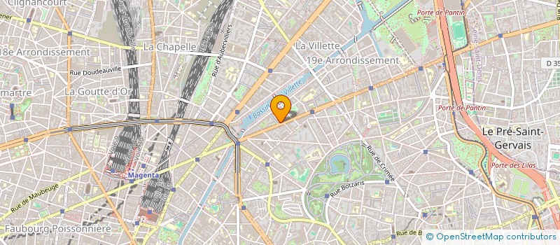 localisation de l'entreprise PANGOO  PARIS