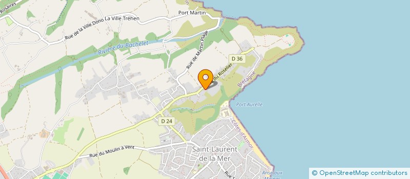 localisation de l'entreprise PANHALLEUX-HALLIER  PLERIN