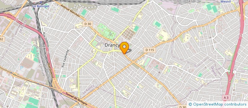 localisation de l'entreprise PANI PANI à DRANCY