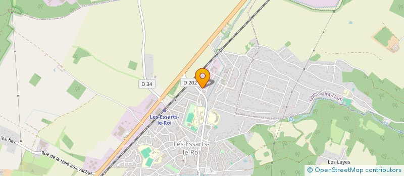 localisation de l'entreprise PANI SERVICES à LES ESSARTS-LE-ROI