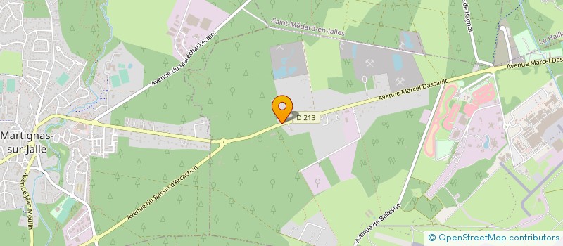 localisation de l'entreprise PANIC  BORDEAUX