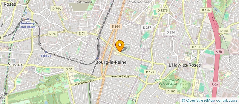 localisation de l'entreprise PANIC ATTACK à BOURG-LA-REINE