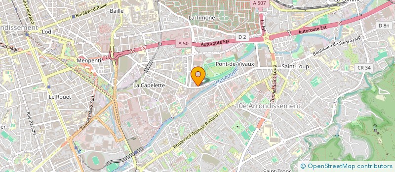 localisation de l'entreprise PANICE à MARSEILLE