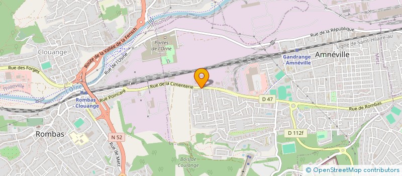 localisation de l'entreprise PANICE  AMNEVILLE