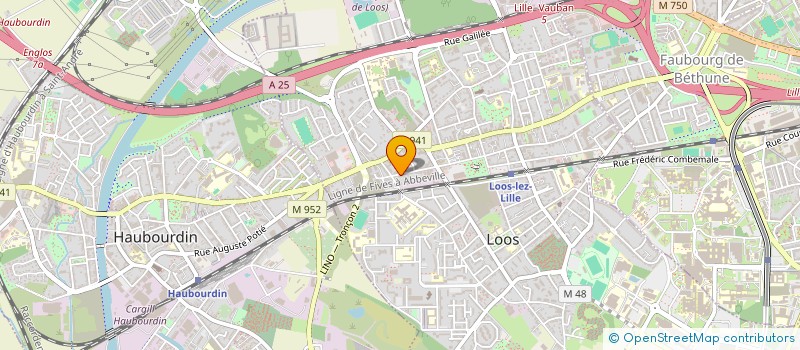 localisation de l'entreprise PANIER ALIMENTAIRE  LOOS