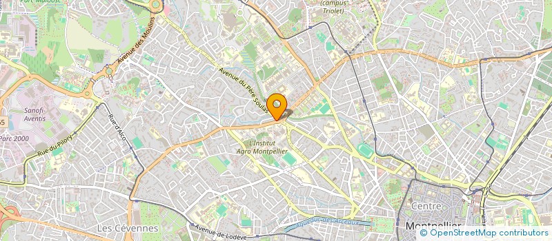 localisation de l'entreprise PANIER DE BONHEUR (PDB) à MONTPELLIER