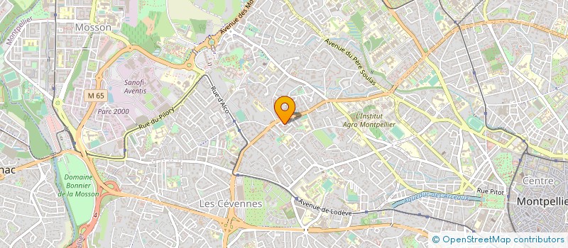 localisation de l'entreprise PANIER DES 4 SAISONS à MONTPELLIER