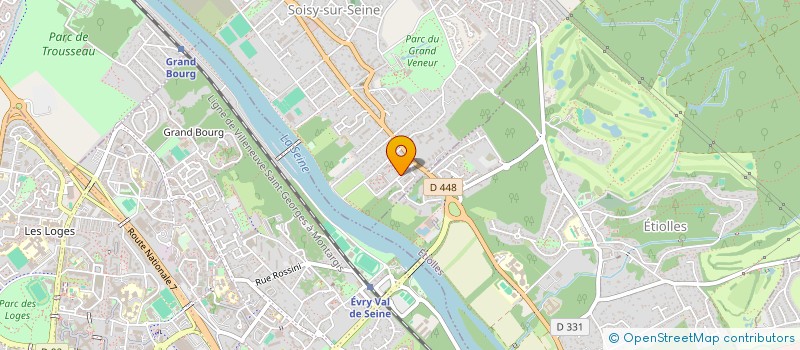 localisation de l'entreprise PANIER DES SOURCES à SOISY-SUR-SEINE