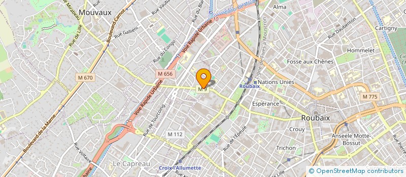 localisation de l'entreprise PANIER FRAIS à TOURCOING