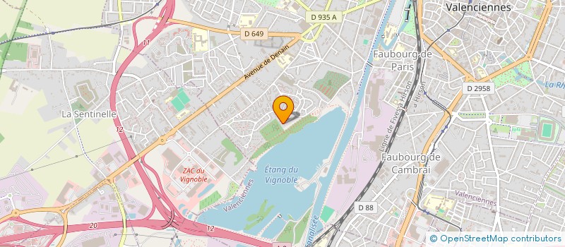 localisation de l'entreprise PANIER LIBERTE à VALENCIENNES