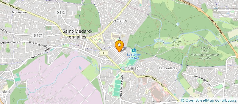 localisation de l'entreprise PANIER PRIMEURS à SAINT-MEDARD-EN-JALLES