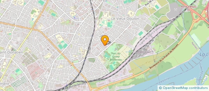 localisation de l'entreprise PANIER RECUP'44 à NANTES
