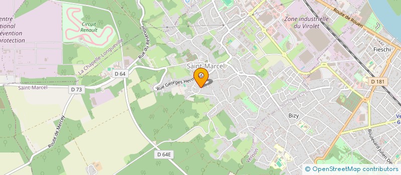 localisation de l'entreprise PANIER SOLIDAIRE MARCELLOIS (PSM) à SAINT-MARCEL