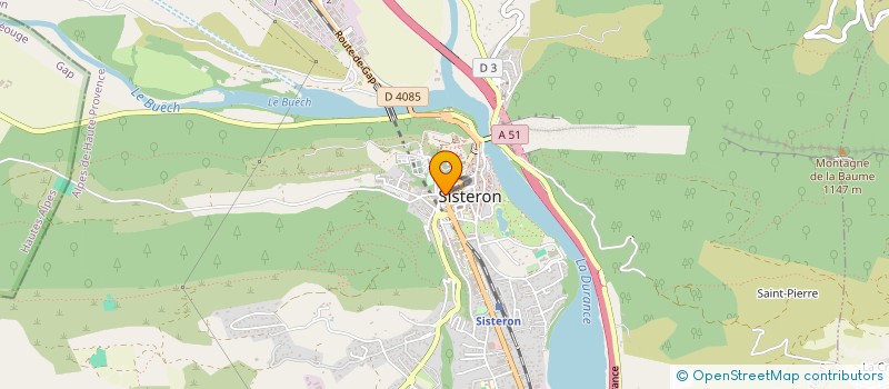 localisation de l'entreprise PANIERS DE NOS VALLEES à SISTERON