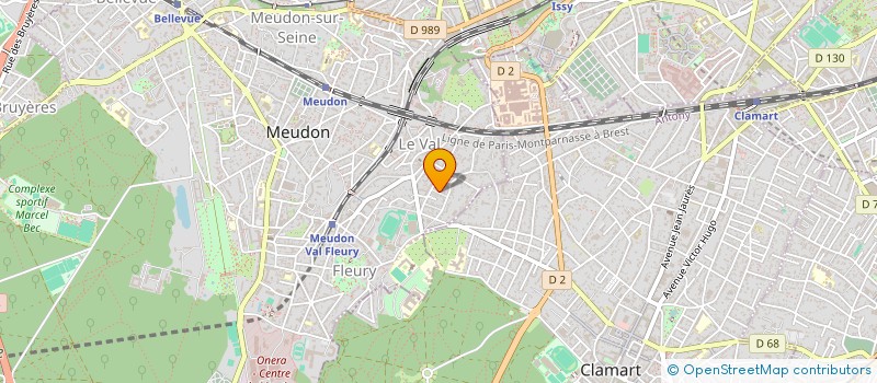 localisation de l'entreprise PANIERS DU GLOBE à MEUDON