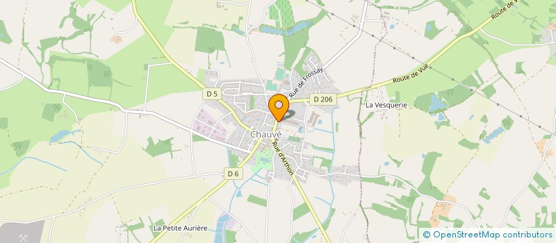 localisation de l'entreprise PANIFICATION DE RETZ à CHAUVE
