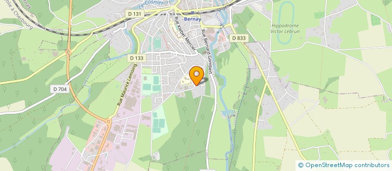 localisation de l'entreprise PANIFIL à TREIS-SANTS-EN-OUCHE