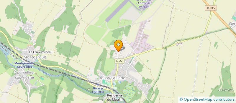 localisation de l'entreprise PANIGEON-CORNEC à BOISSY-L'AILLERIE