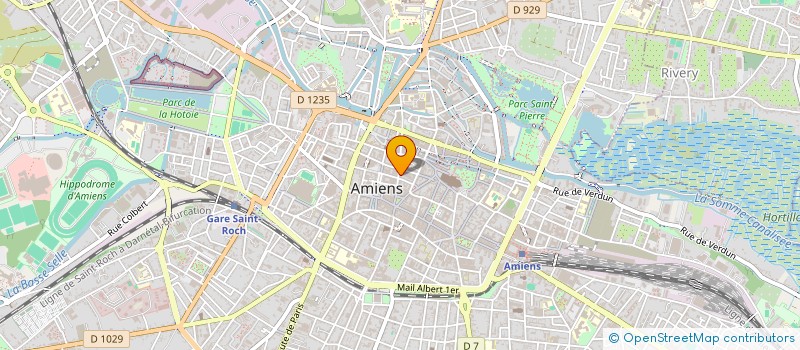 localisation de l'entreprise PANIJE à AMIENS