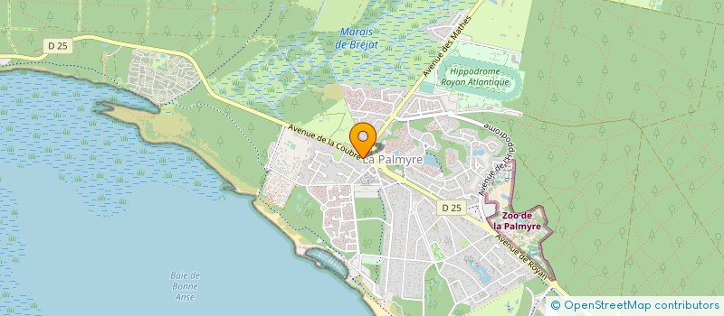 localisation de l'entreprise PANILAND à LES MATHES