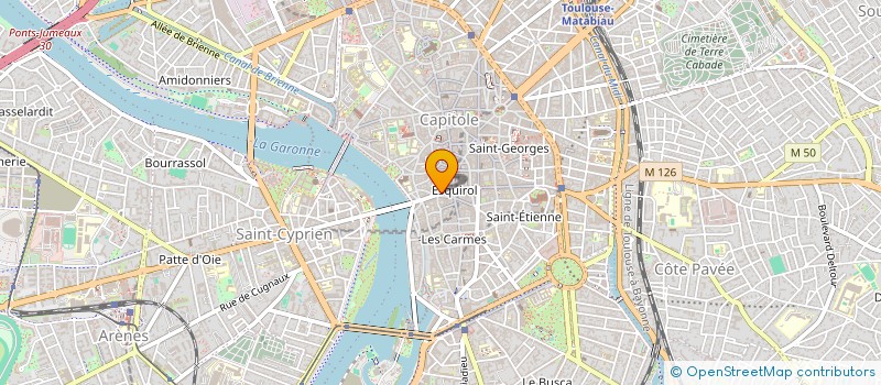 localisation de l'entreprise PANINVEST à TOULOUSE