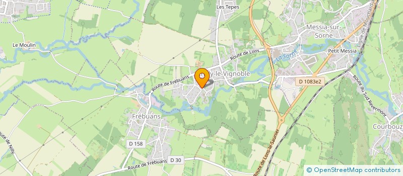 localisation de l'entreprise PANIPWO  CHILLY-LE-VIGNOBLE