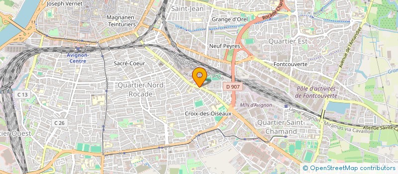 localisation de l'entreprise PANISSAIN à AVIGNON