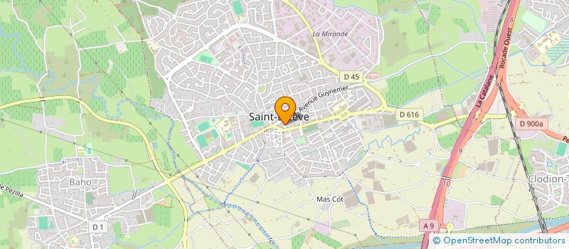 localisation de l'entreprise PANISSOU  PERPIGNAN